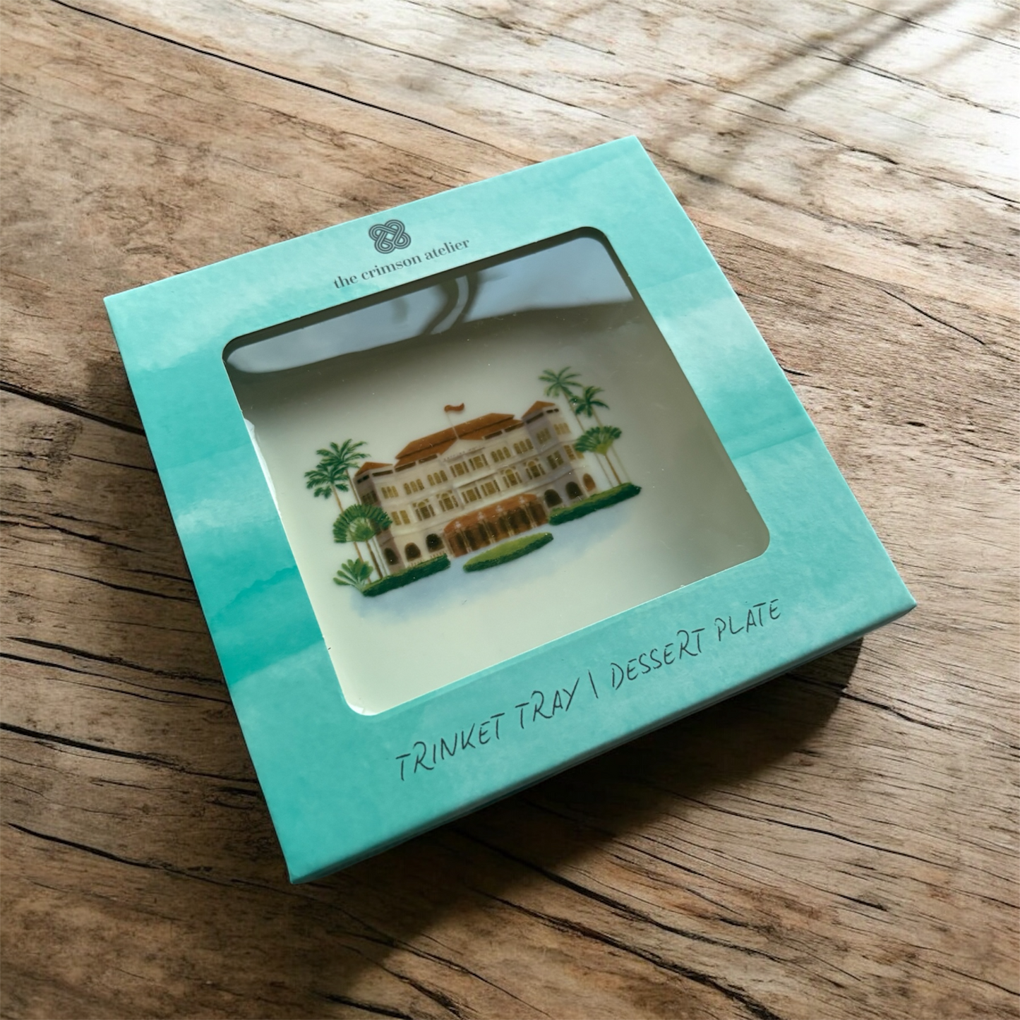 Trinket Tray | Dessert Plate - Singapore Icons
