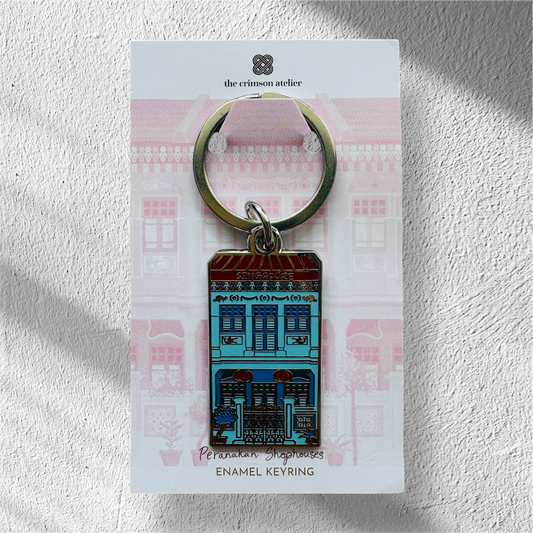 Enamel Keyring - Shophouse