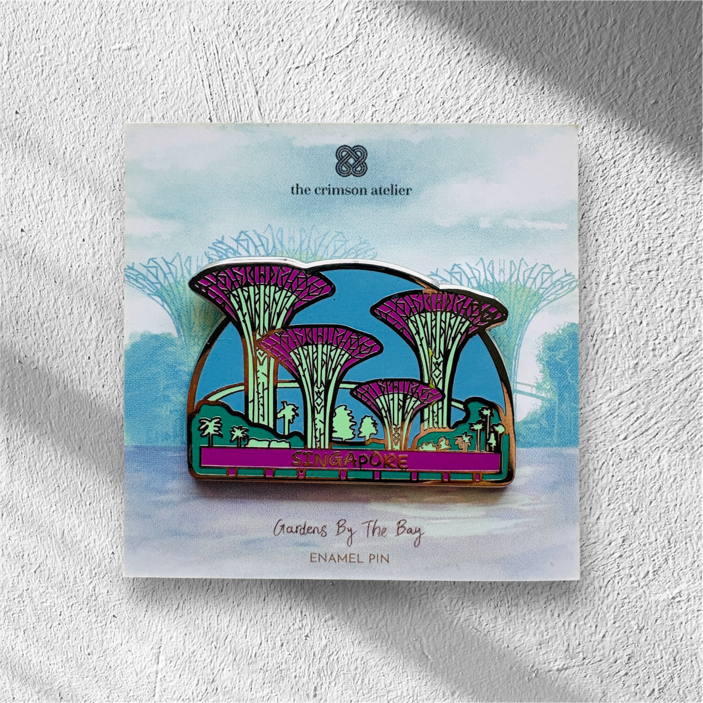 Enamel Pin - Supertrees