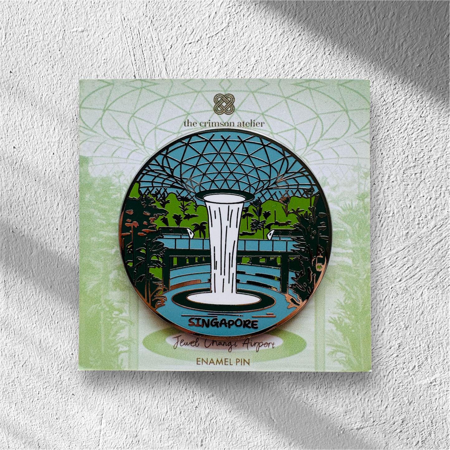Enamel Pin - Jewel Changi Airport