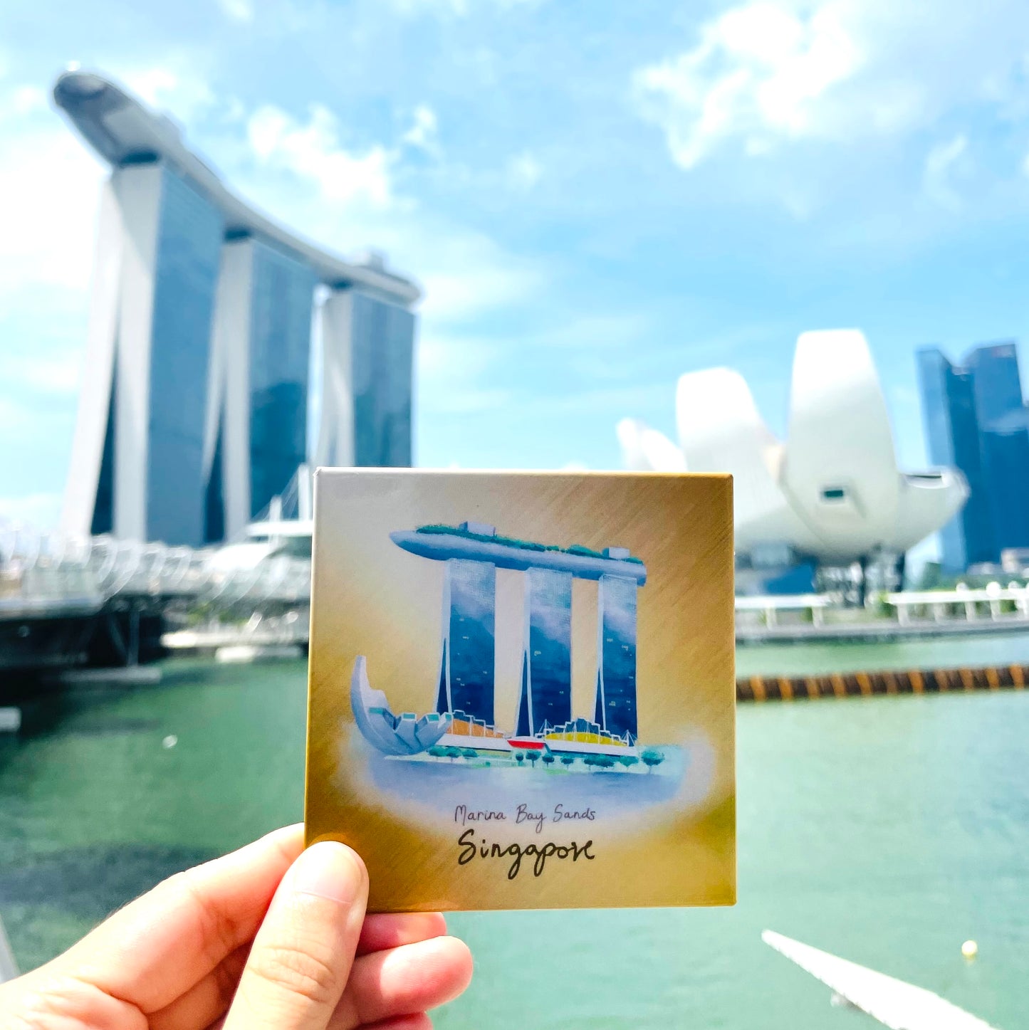 Marina Bay Sands Magnet