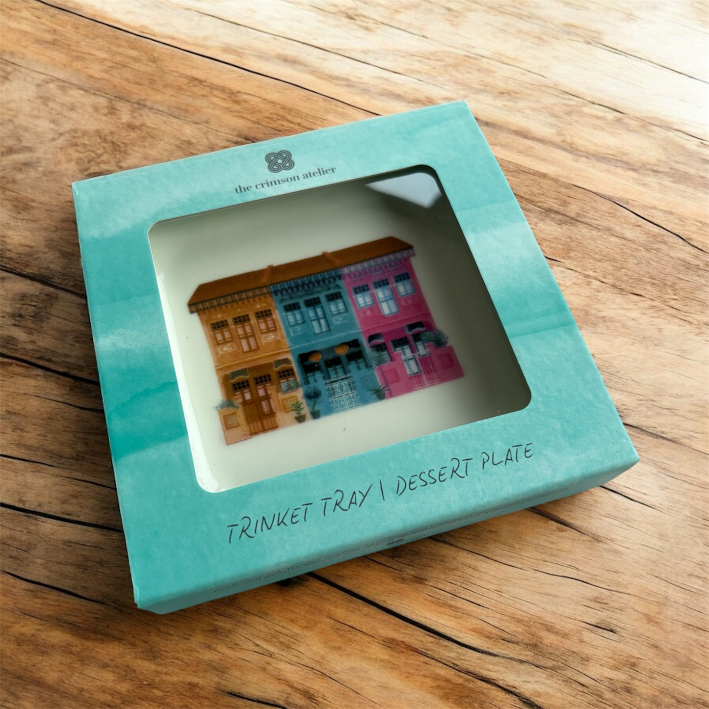 Trinket Tray | Dessert Plate - Singapore Icons