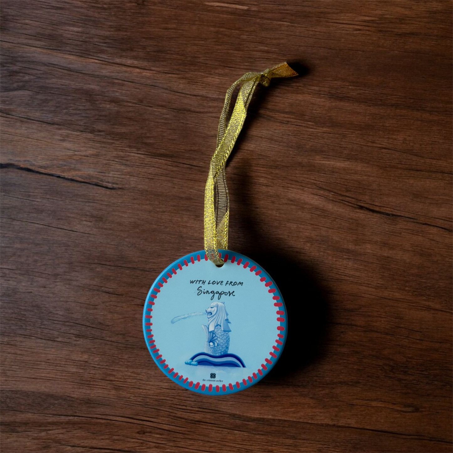 Christmas Ceramic Ornaments Singapore Icons