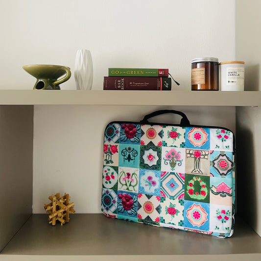 Peranakan Tiles Laptop Bag