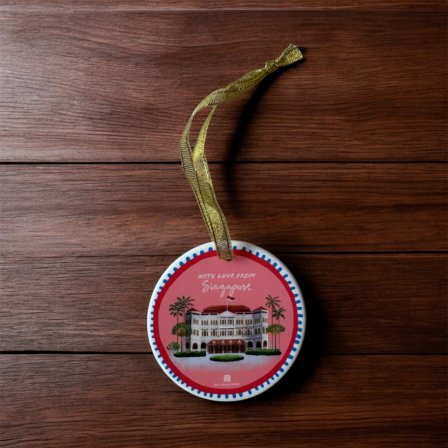 Christmas Ceramic Ornaments Singapore Icons