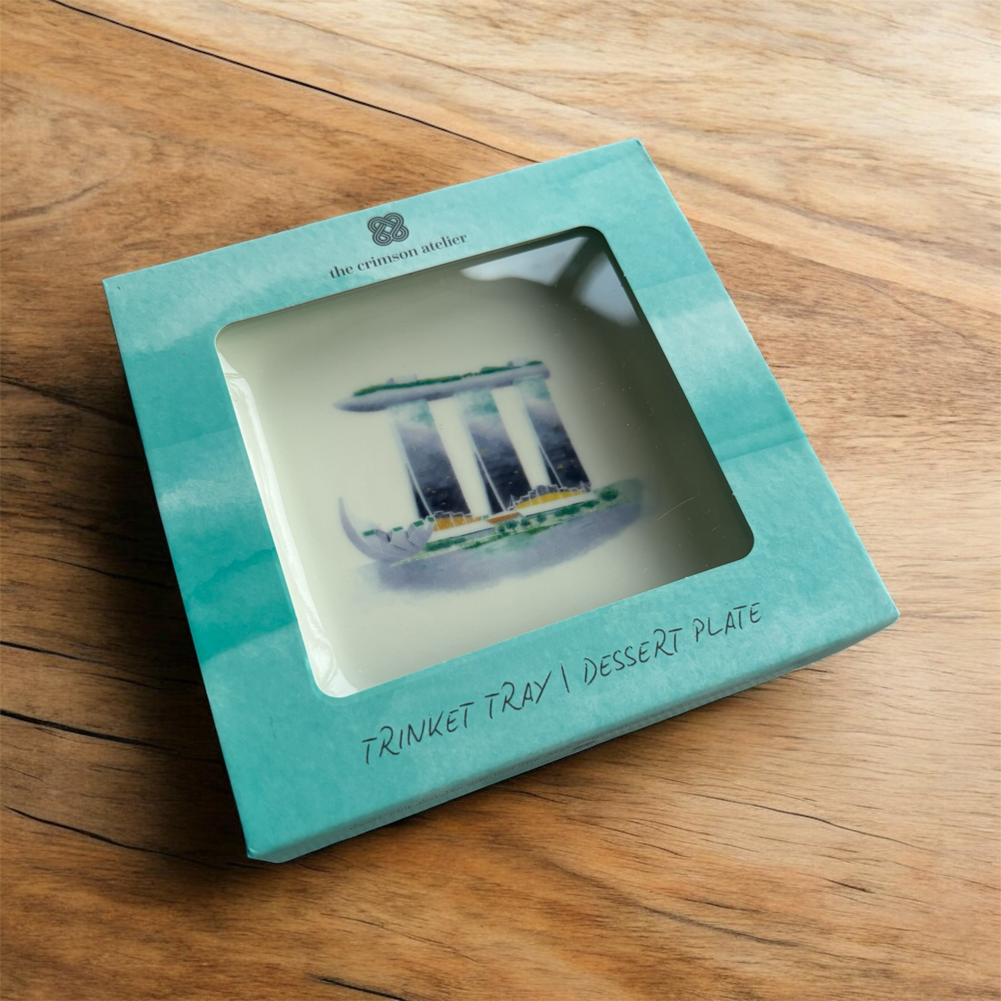 Trinket Tray | Dessert Plate - Singapore Icons