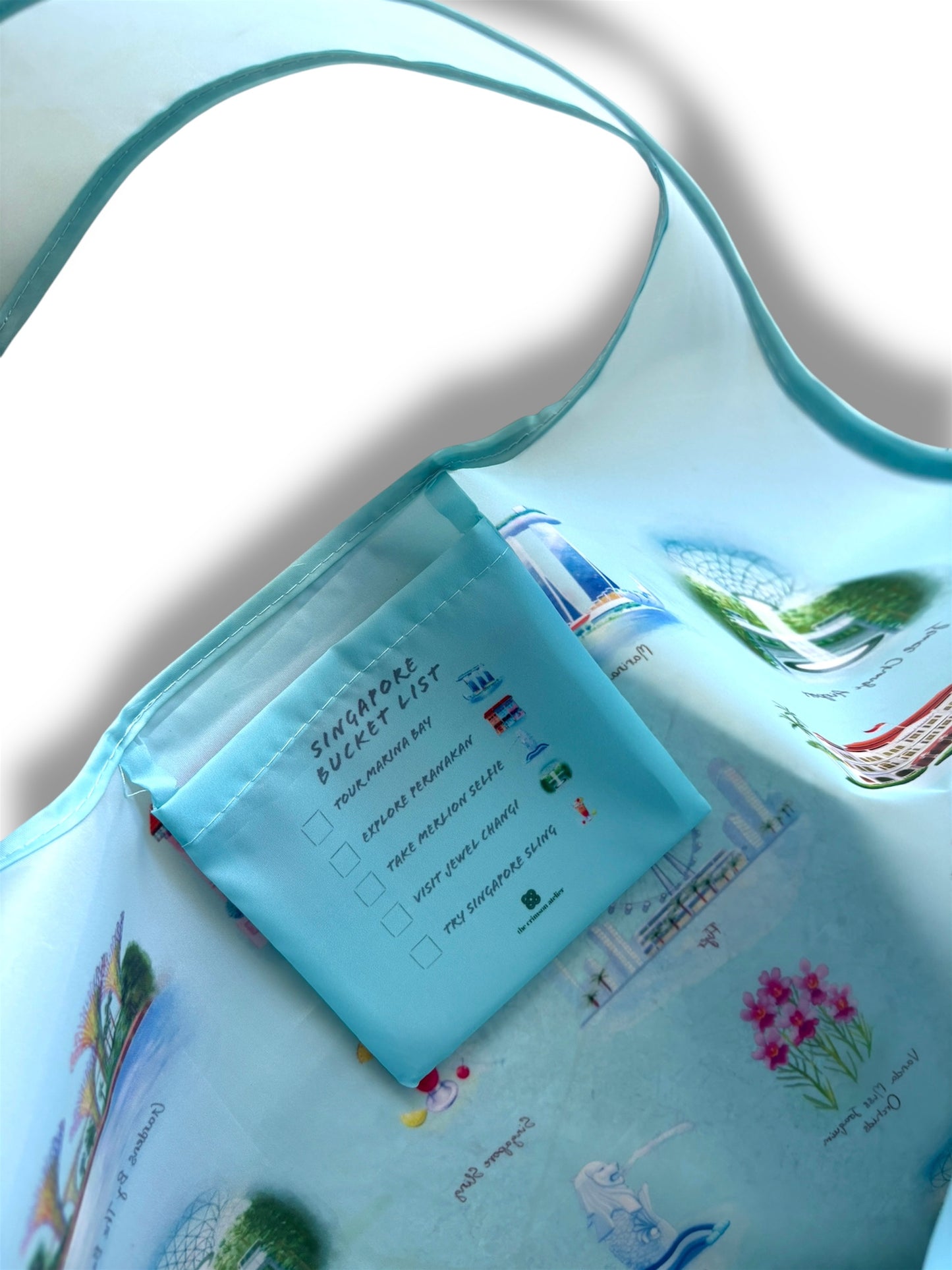 Singapore Icons Eco Foldable Shopper