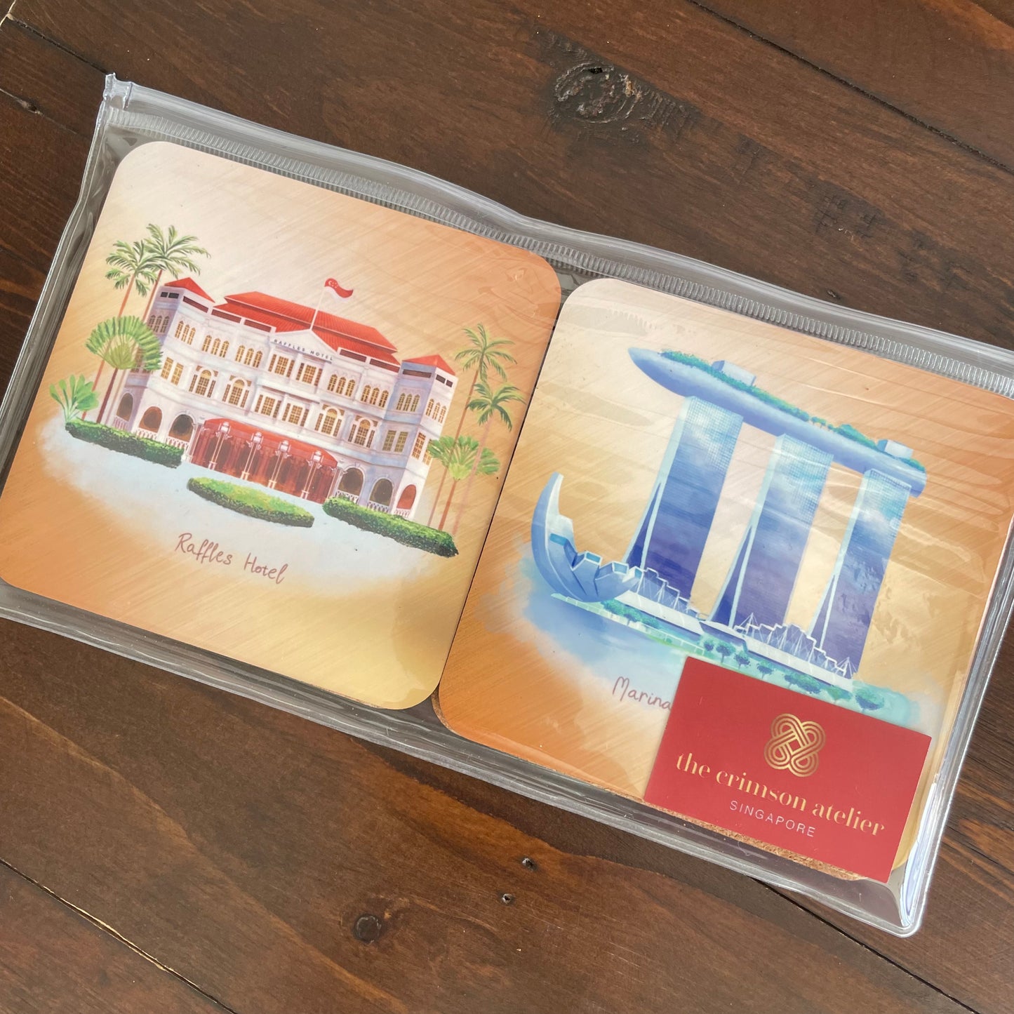 Singapore Icons Coaster Set