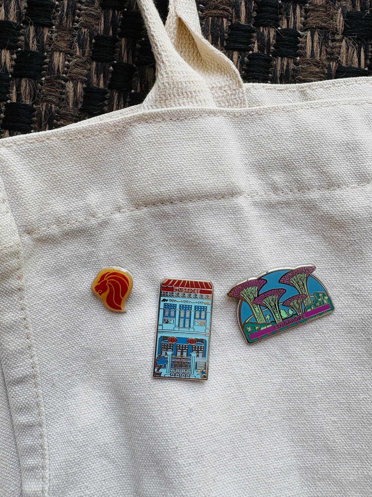 Enamel Pin - Shophouse