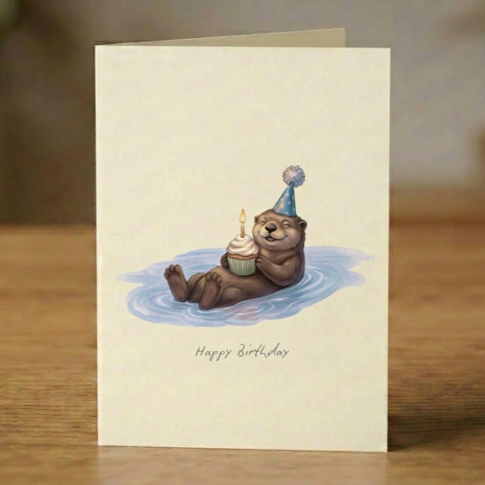 Otterwise Greeting Cards