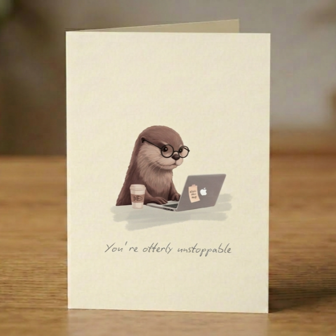 Otterwise Greeting Cards