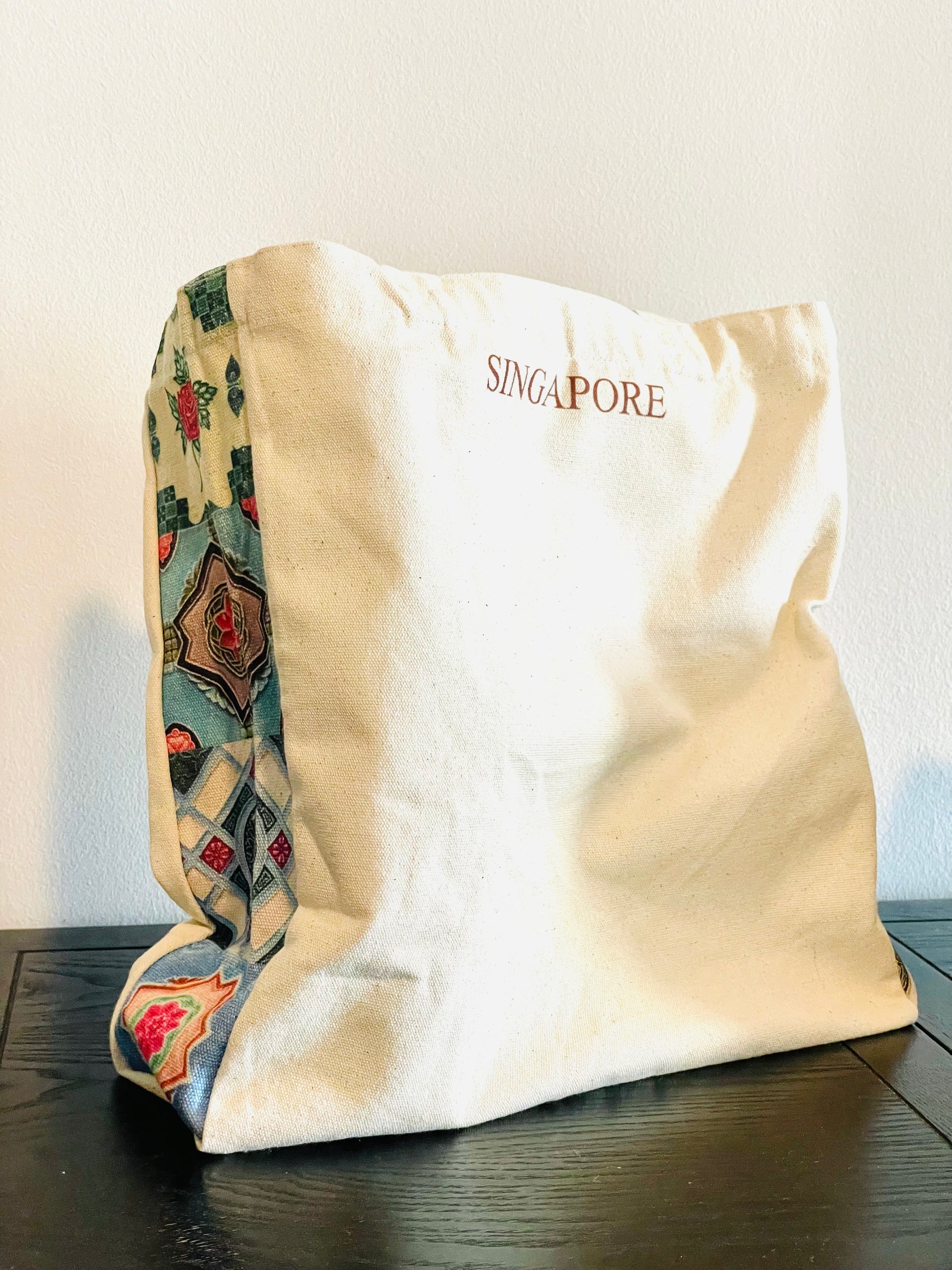 Peranakan Tiles Carryall Back