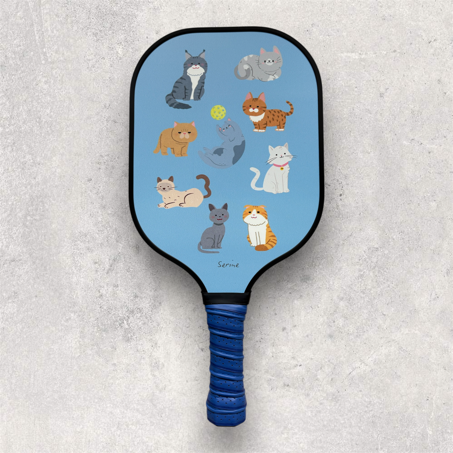 Meow Pickleball Paddle (Cats)