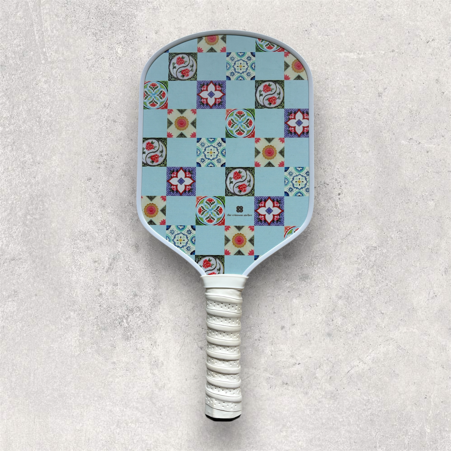 Peranakan Tiles Pickleball Paddle