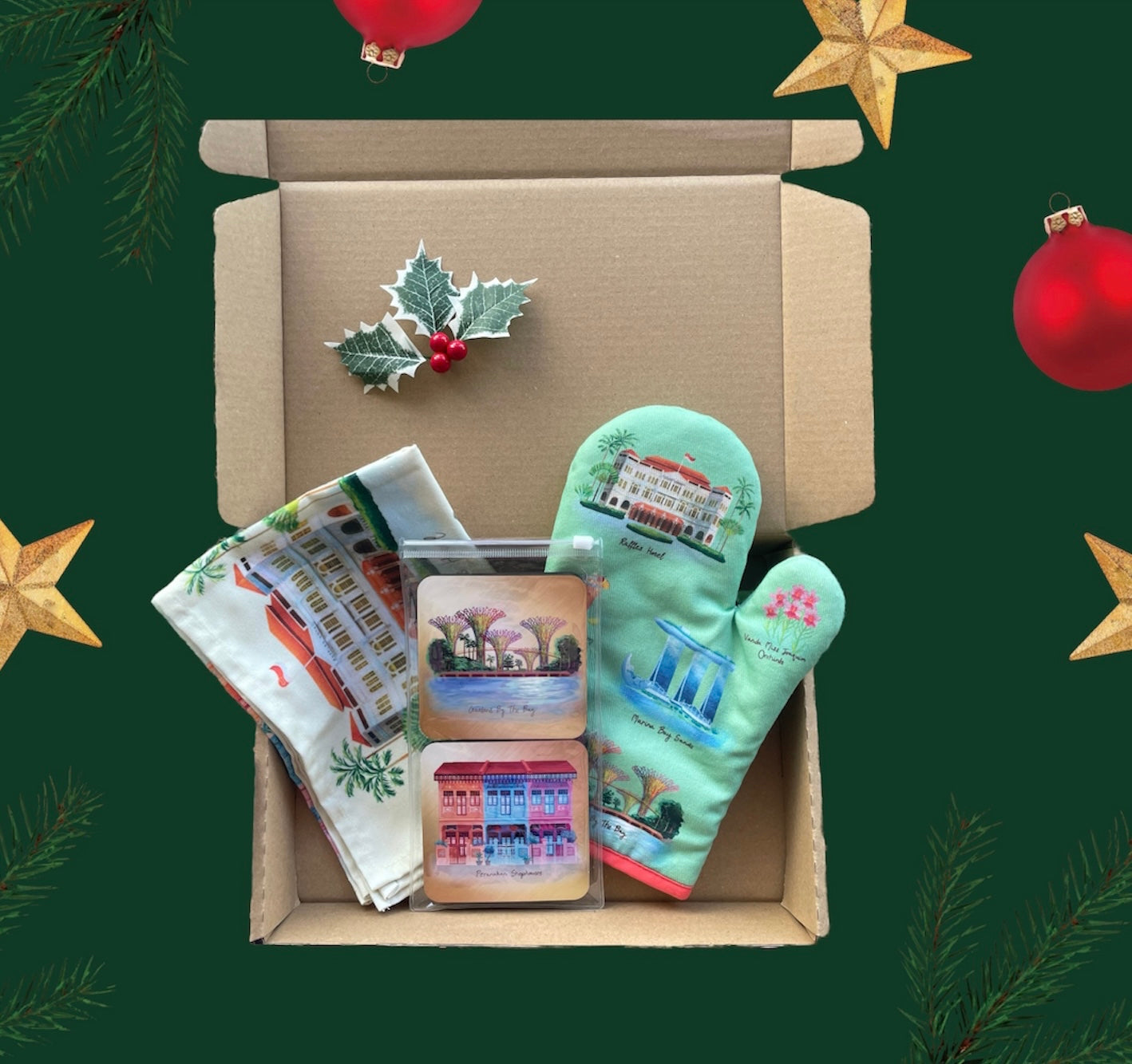 Singapore Icons Kitchen Essentials Christmas Bundle