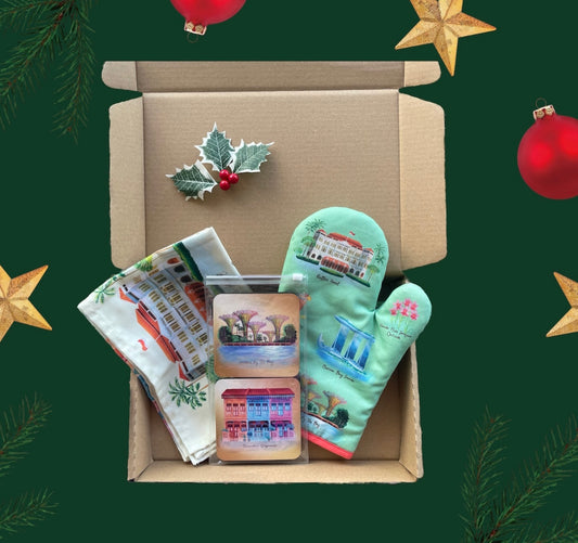 Singapore Icons Kitchen Essentials Christmas Bundle