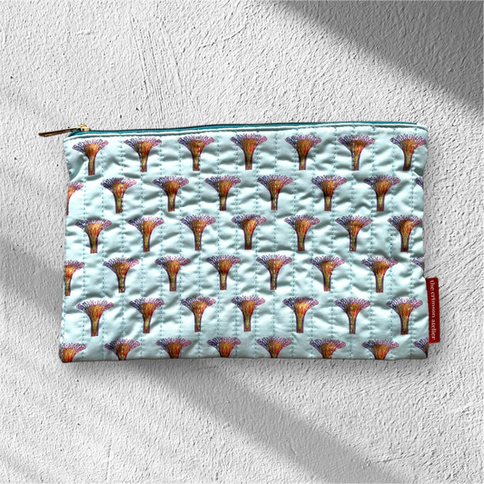 Singapore Souvenir - Supertrees Quilt Pouch Blue